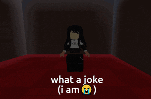 a doll with a clown face and the words what a joke i am