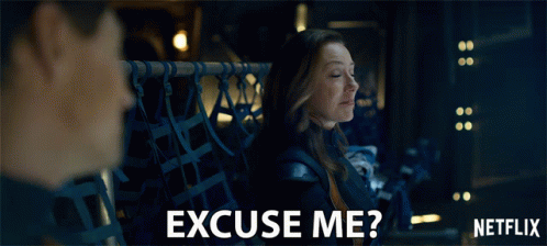 Excuse Me Molly Parker GIF - Excuse Me Molly Parker Maureen Robinson GIFs