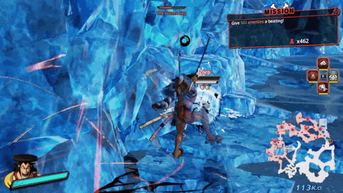 a screenshot of a video game that says mission on the top left