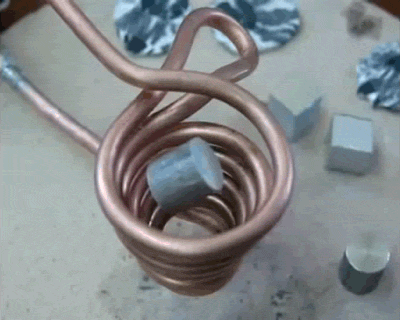 Melting Aluminum With An Electromagnet GIF - Melting Aluminum Electromagnet GIFs