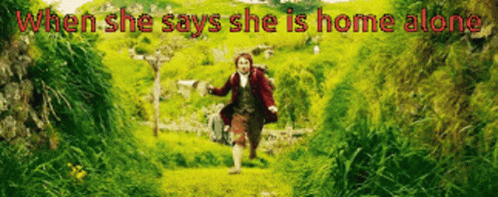Bilbo Running GIF - Bilbo Running Im Coming GIFs