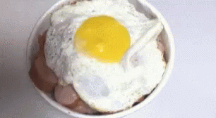 마요네즈 마요 계란 컵밥 GIF - Mayonnaise Mayo Rice Bowl GIFs