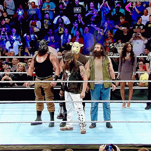 Wyatt Family Bray Wyatt GIF - Wyatt Family Bray Wyatt Erick Rowan GIFs