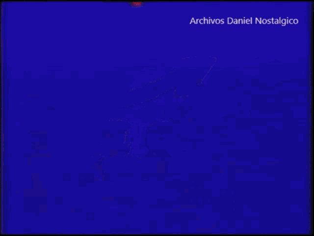 a blue background with a red arrow and the words the oam rk