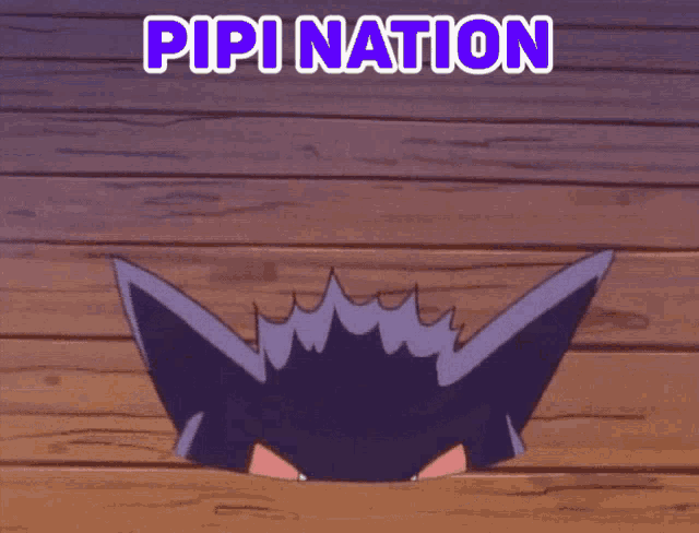 a picture of a cartoon character with the words pipi nation written above it