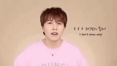 I Dont Know Why Sungmin GIF - I Dont Know Why Sungmin Liustudio GIFs