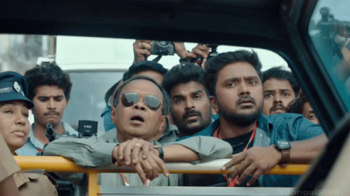 Thunivu Ajith Trailer Shocked Face GIF