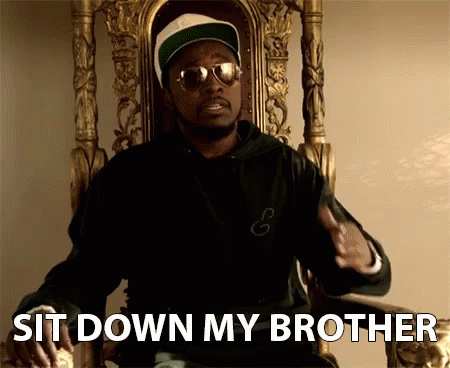 Sit Down My Brother Feel At Home GIF - Sit Down My Brother Feel At Home Si Down GIFs