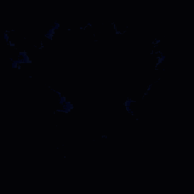 a dark background with a blue glowing symbol in the center