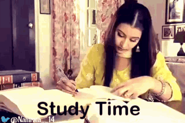 Study Time Shilpa Shinde GIF - Study Time Shilpa Shinde Studying GIFs