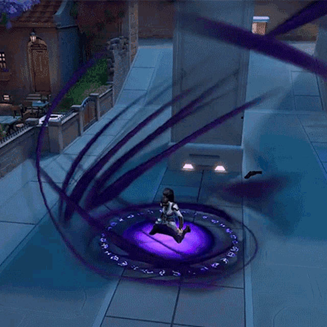 Magic Portal Valorant GIF - Magic Portal Valorant Into The Darkness GIFs
