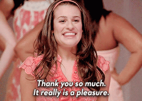 Glee Rachel Berry GIF - Glee Rachel Berry Thank You So Much GIFs