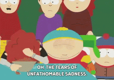 Cartman South Park GIF - Cartman South Park Tears Of Unfathomable Sadness GIFs