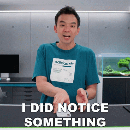 I Did Notice Something Dave Lee GIF - I Did Notice Something Dave Lee Dave2d GIFs