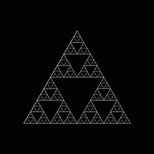 Triangles Fractal GIF - Triangles Fractal Loop GIFs