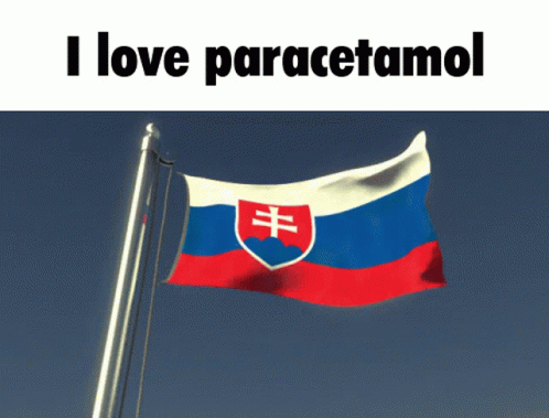 Paracetamol Slovakia GIF - Paracetamol Slovakia Flag GIFs