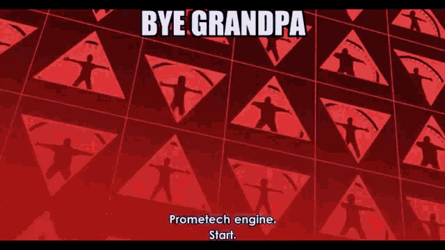 Bye Grandpa Promare GIF - Bye Grandpa Promare Anime GIFs