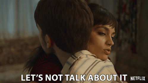 Let'S Not Talk About It Maeve Wiley GIF - Let'S Not Talk About It Maeve Wiley Emma Mackey GIFs