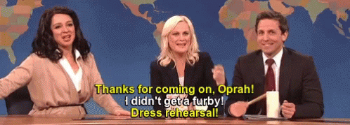 Thanks For Coming Oprah GIF - Thanks For Coming Oprah Dress Rehearsal GIFs