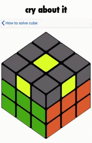 Cry About It Rubiks Cube GIF - Cry About It Rubiks Cube Rubiks Cube Cry About It GIFs