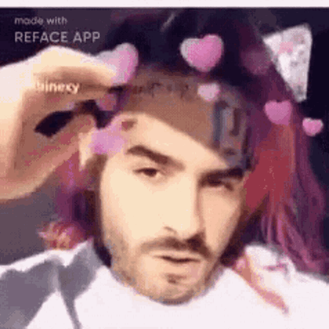 Pink Hearts GIF - Pink Hearts Handsome GIFs