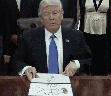 Trump Draws GIF - Trump Draws Stick Figure GIFs