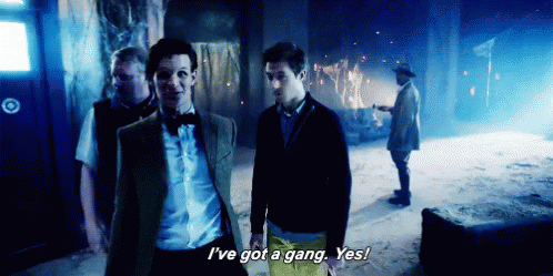 Doctor Who Matt Smith GIF - Doctor Who Matt Smith Gang GIFs