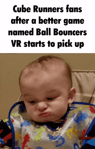 Baby Ball Bouncers Vr GIF - Baby Ball Bouncers Vr Cube Runners GIFs