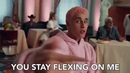 You Stay Flexing On Me Justin Bieber GIF - You Stay Flexing On Me Justin Bieber Yummy GIFs