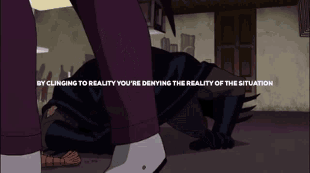 Joker By Clinging To Reality GIF - Joker By Clinging To Reality Youre Denying The Reality Of The Situation GIFs
