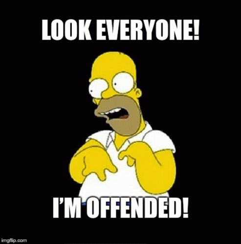 Homer Offended GIF - Homer Offended GIFs