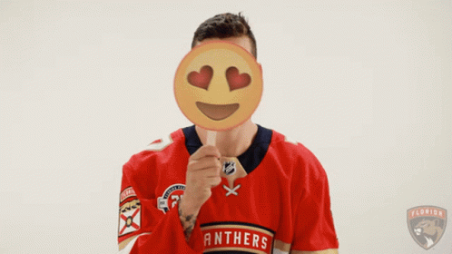 Florida Panthers Emoji GIF - Florida Panthers Emoji Heart Emoji GIFs