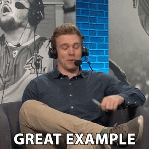 Great Example Dave Olson GIF - Great Example Dave Olson Good Example GIFs