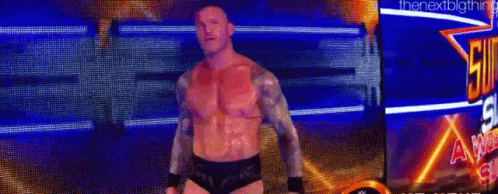 Randy Orton Rusev GIF - Randy Orton Rusev Kick GIFs