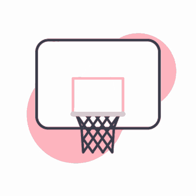 a basketball is going through a basketball hoop .