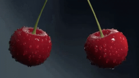 Cherries Dew GIF - Cherries Dew Fruit GIFs