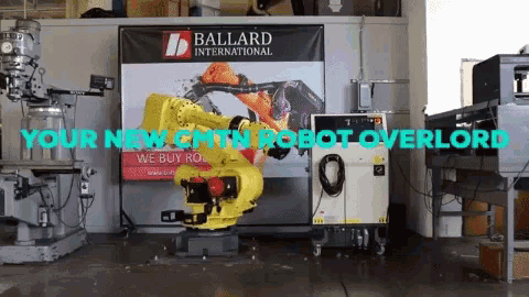 Robotic Arm Cmtn GIF - Robotic Arm Cmtn Robot Overlord GIFs