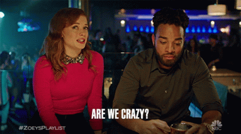 Are We Crazy Yes Jane Levy GIF - Are We Crazy Yes Jane Levy Zoey Clarke GIFs