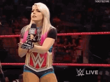 Alexa Bliss Lean GIF