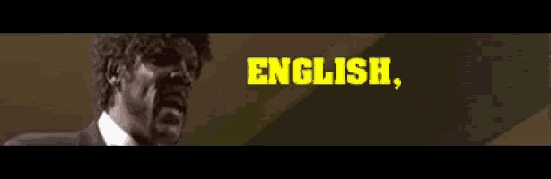 a man in a suit and tie with the words english mother fucker