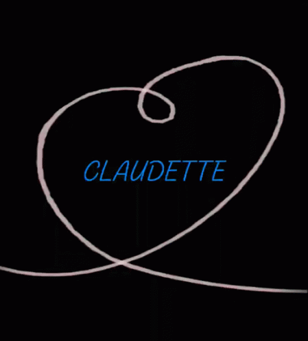 Claudette Name Claudette GIF - Claudette Name Claudette I Love Claudette GIFs