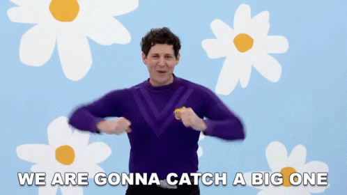 We Are Gonna Catch A Big One Lachy Gillespie GIF - We Are Gonna Catch A Big One Lachy Gillespie The Wiggles GIFs