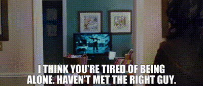 The Back Up Plan Mona GIF - The Back Up Plan Mona I Think Youre Tired Of Being Alone GIFs