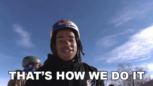 Thats How We Do It Red Bull GIF - Thats How We Do It Red Bull Zeb Powell GIFs