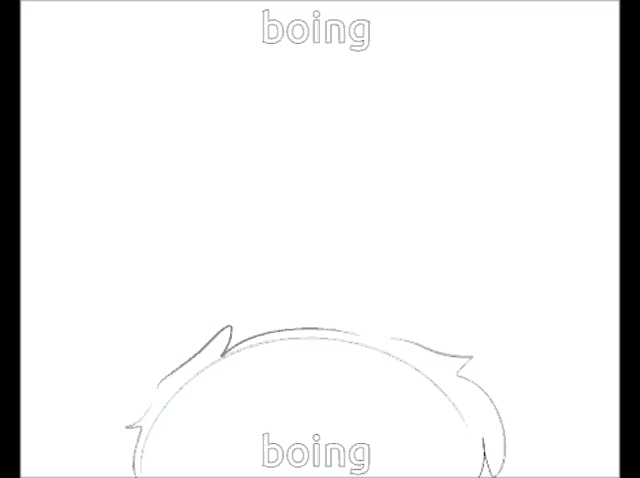 a black and white drawing of a person with the words being written on the top