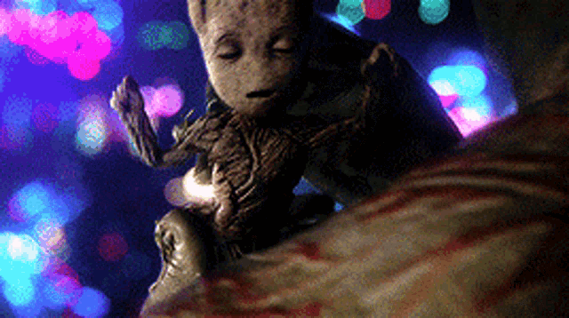 Guardians Of The Galaxy Groot GIF - Guardians Of The Galaxy Groot Tired GIFs