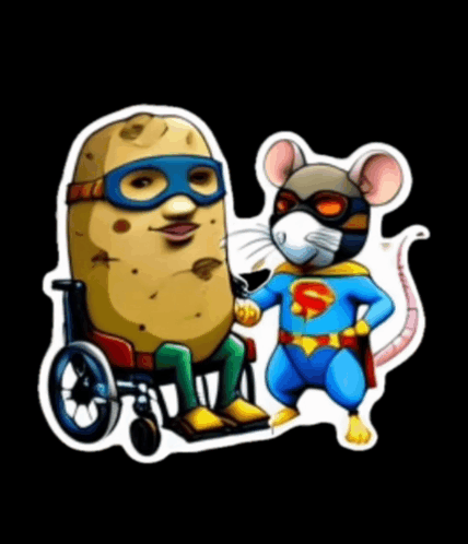 Rat-man And Potato GIF - Rat-man And Potato GIFs