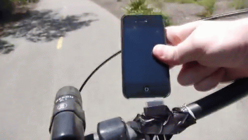 Need A Charge On The Go? Try Modifying Your Bike To Charge Your Cell Phone. GIF - Diy Biking Mod GIFs