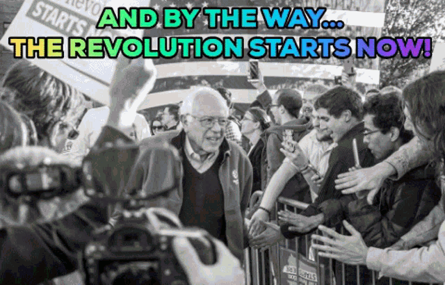 Revolution Protests GIF - Revolution Protests Bernie Sanders GIFs