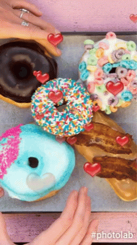 Love Donuts GIF - Love Donuts Snacks GIFs